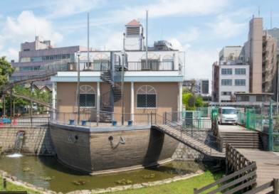 公園　大横川親水公園（公園）まで474m