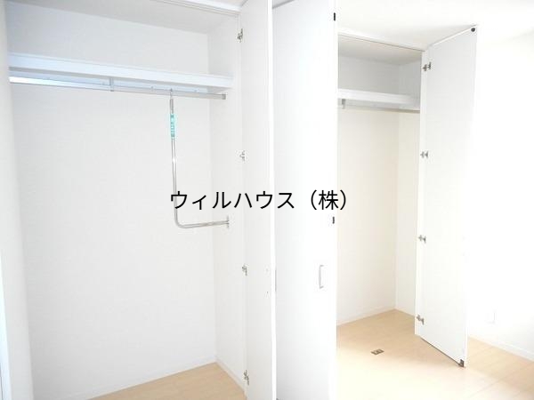 収納　クローゼット！