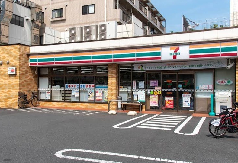 コンビニ　セブンイレブン 大田区西六郷２丁目店（コンビニ）まで378m