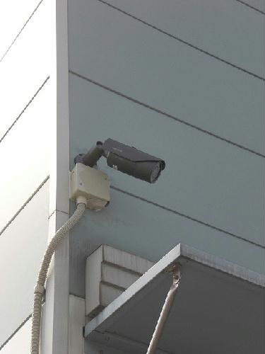 セキュリティ　防犯カメラ付いてます♪