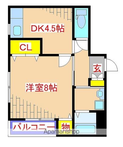 ＪＲ日豊本線 帖佐駅 徒歩13分 2階建 築21年の間取り写真