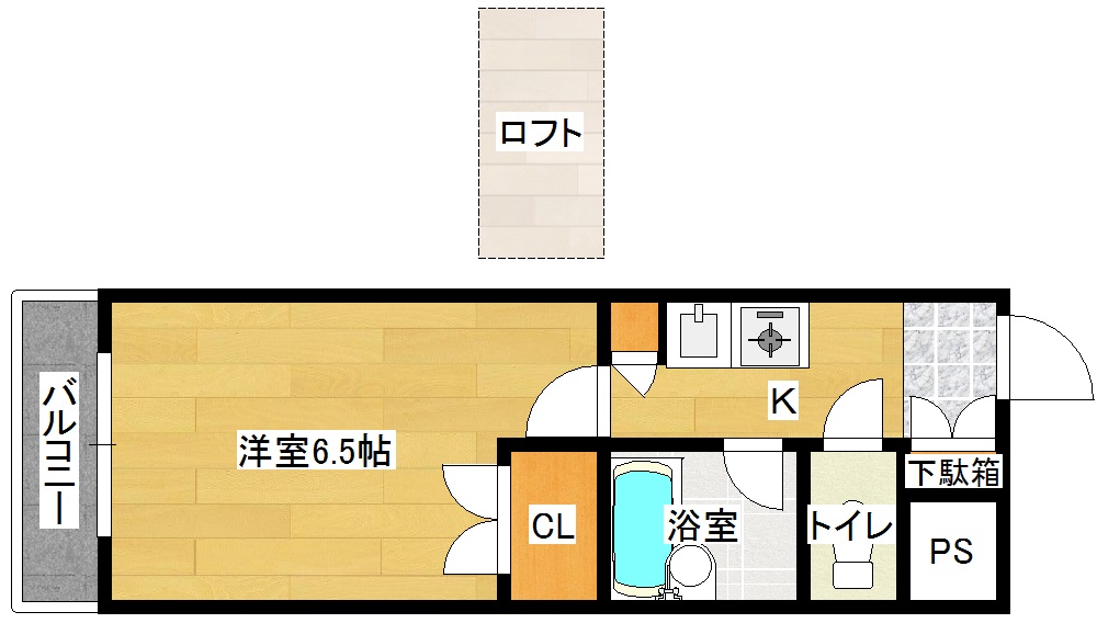 晴和ビルの間取り