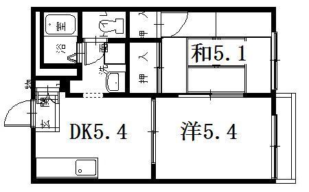 レックスパレスの間取り