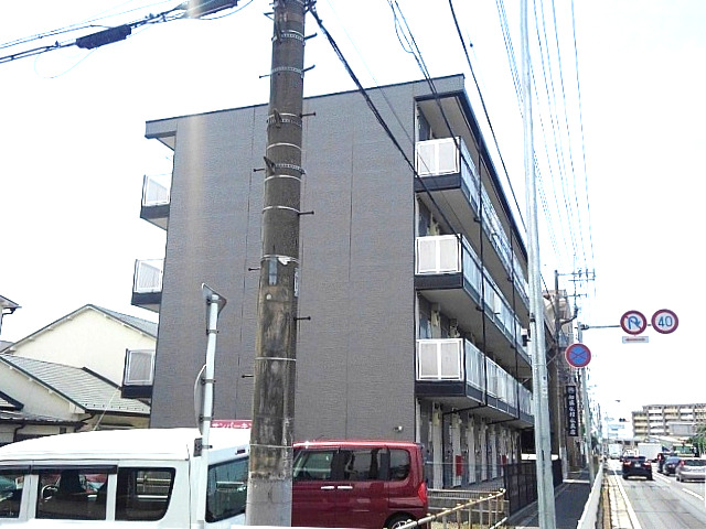 【エスポワール新宿町の建物外観】