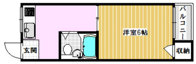 高槻市芥川町のマンションの間取り