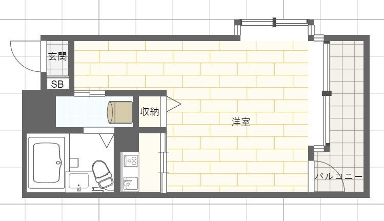 加古川尾上ヤングパレスの間取り