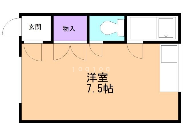 【ハイツグレースの間取り】