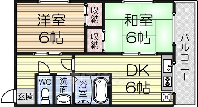 稲森マンションの間取り