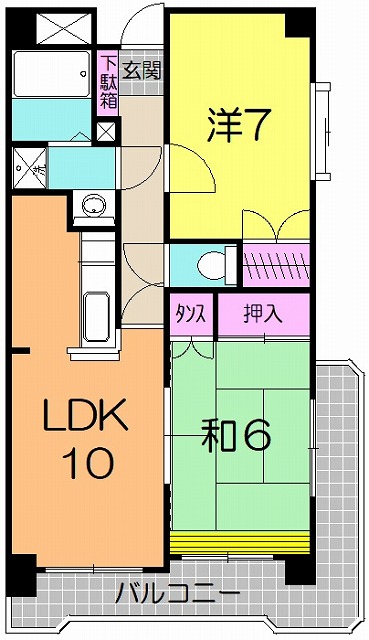 フォーレストンビルの間取り