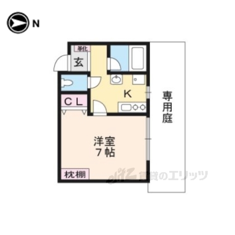 ネクストライフ桂駅の間取り