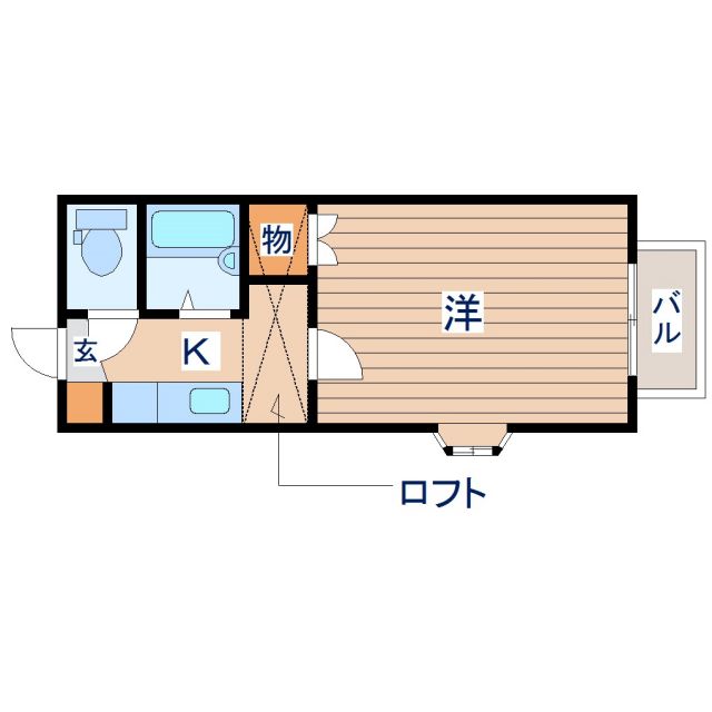 カストールコートの間取り