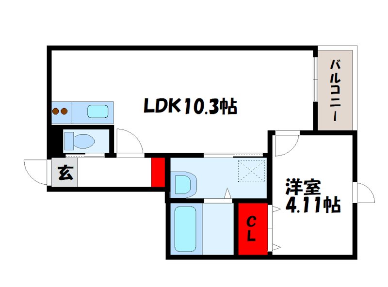 【par bonehur古賀の間取り】