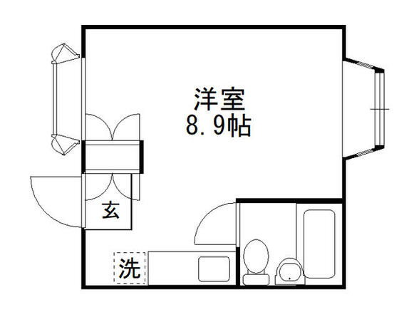 ミルフィーユ富ヶ谷の間取り