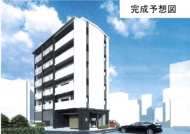 仮称）西大路　新築ＰＪの建物外観