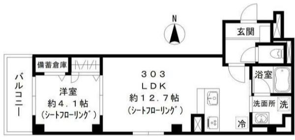 ｓｋｙｅ池上（スカイエイケガミ）の間取り