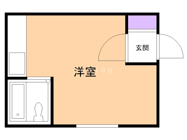 コーポ若松の間取り