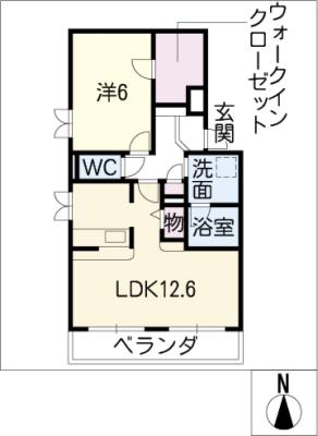 Ｃｏｎｐｉａｔｔｏ(コンピアット)の間取り