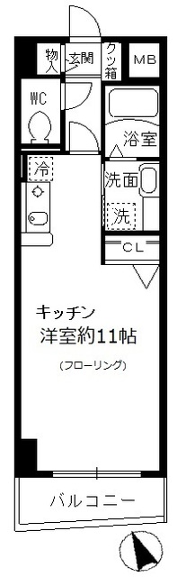 ジャルダン学研住道の間取り