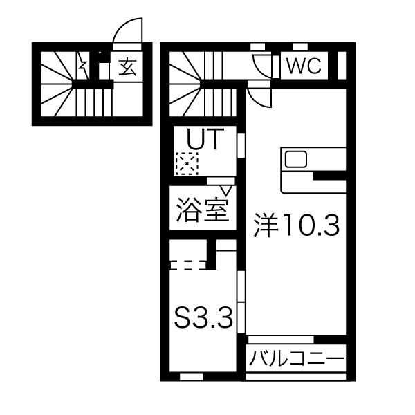 【ポート・アラモードの間取り】