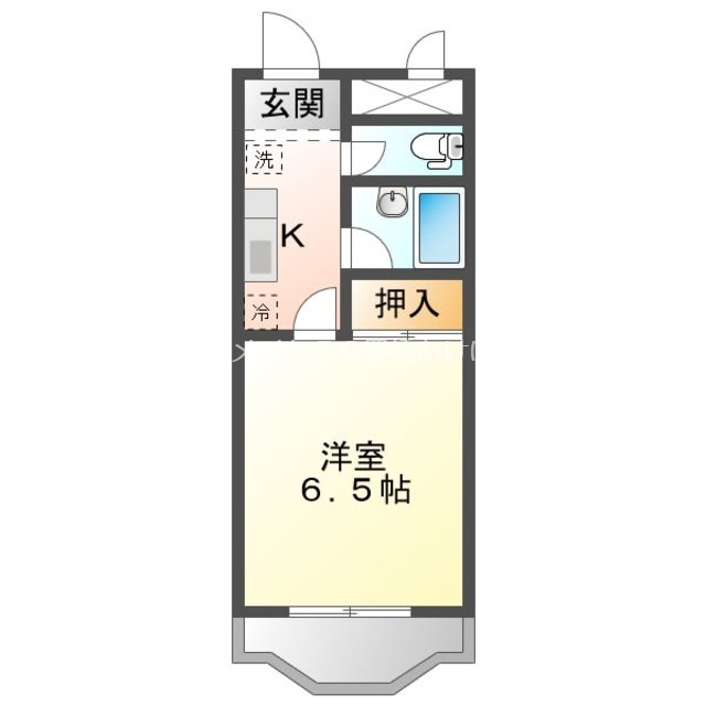 フィオーレ88の間取り