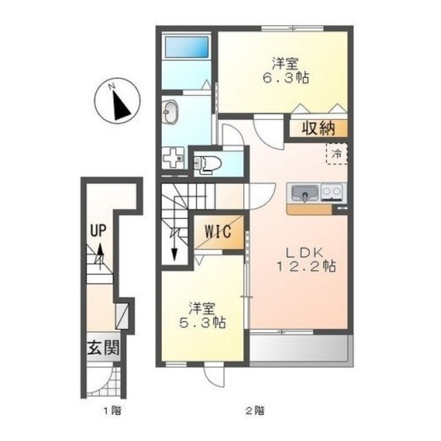 ＲＵＣＯＴＡ　ＩＩの間取り