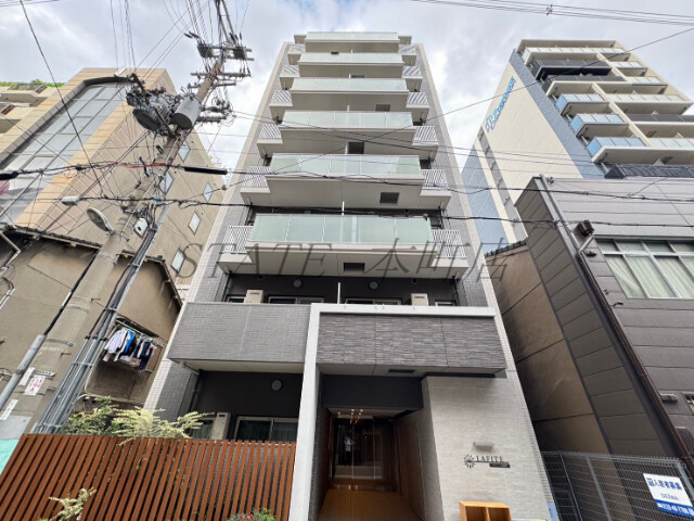 【ラフィット松屋町の建物外観】