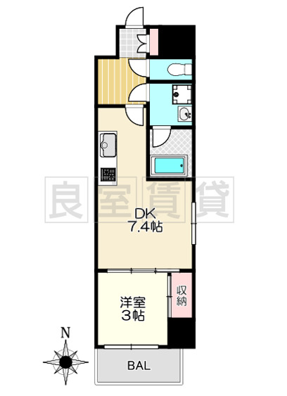 MONO御器所の間取り