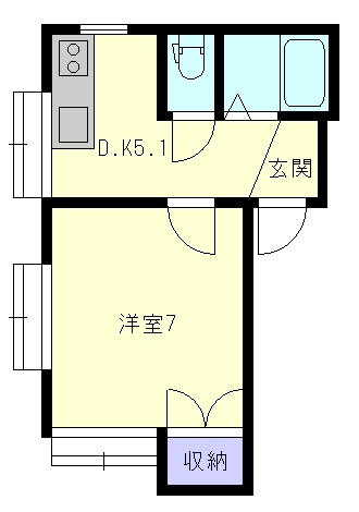 シティーハイツの間取り