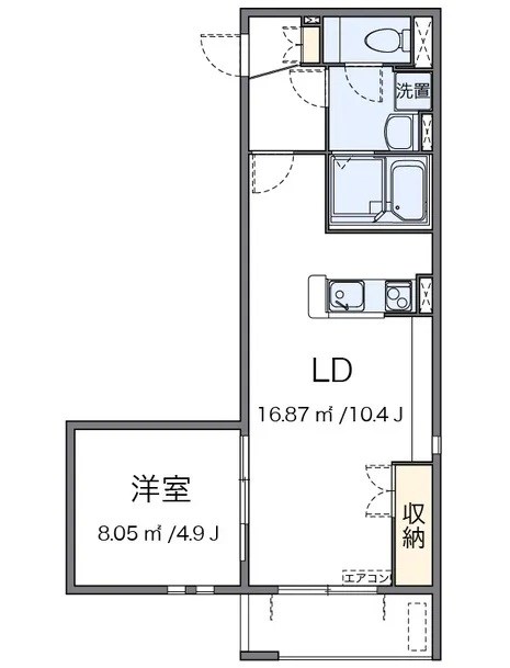 ミランダ大貫の間取り