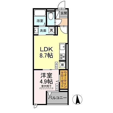 （仮称）足立区六町2丁目PJIIの間取り