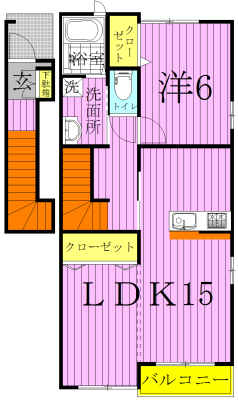 アルバシエロVIIIの間取り