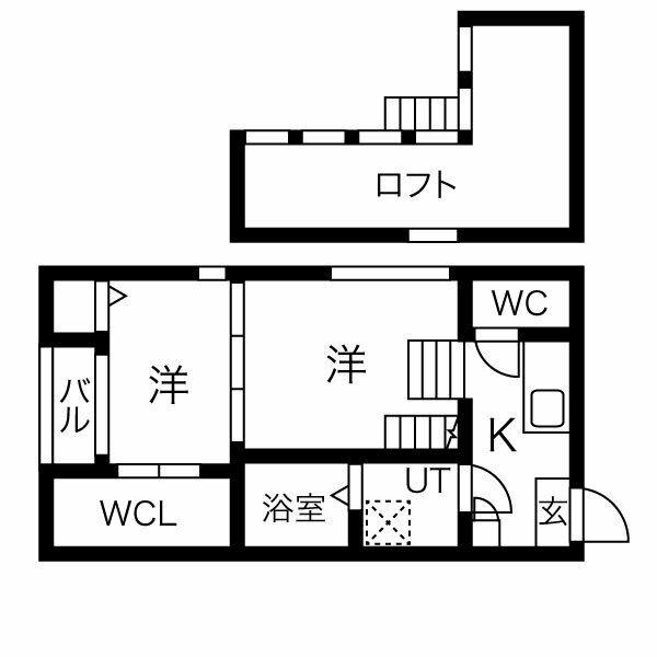 シャルマンメゾンの間取り