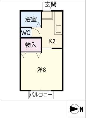 アクティ三田　西棟の間取り