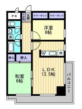 リアライズ屋島の間取り