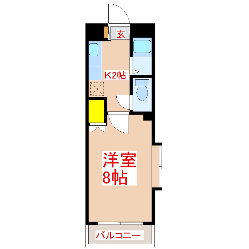 エクセル新屋敷の間取り