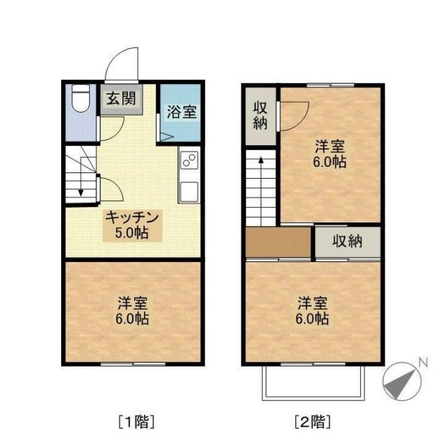 プレジール若葉_間取り_0