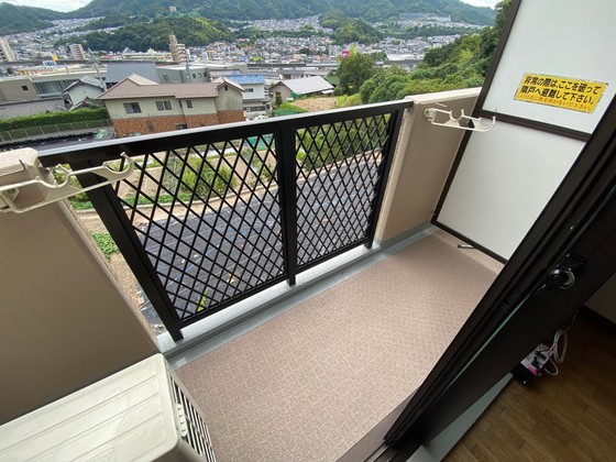 バルコニー　※別室の写真を使用しております※