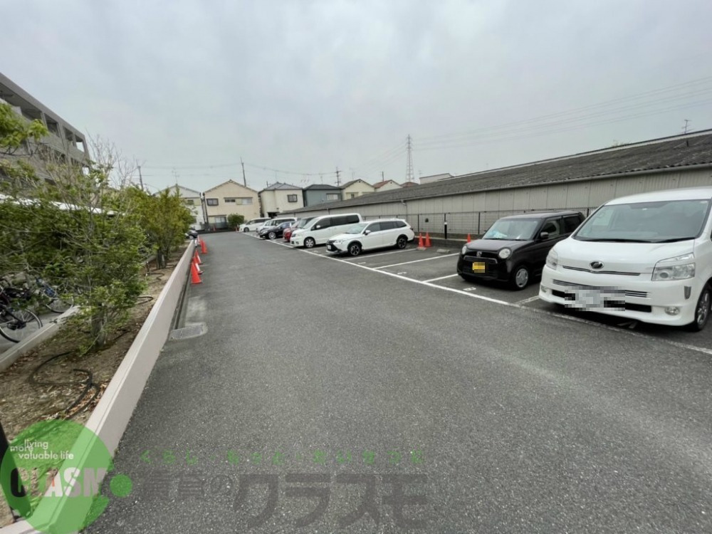 駐車場　駐車場です
