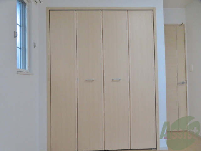 収納　こちらのお部屋には、しっかりとしたクローゼットがあります。