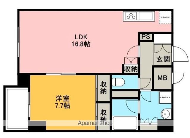 ＪＲ中央線 御茶ノ水駅 徒歩6分 15階建 築24年の間取り写真