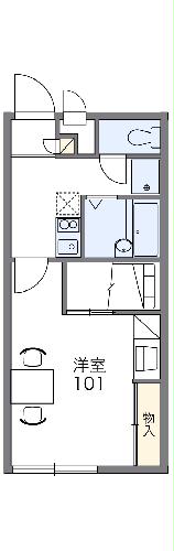 レオパレスＫＩＮＳＥＮＪＩの間取り