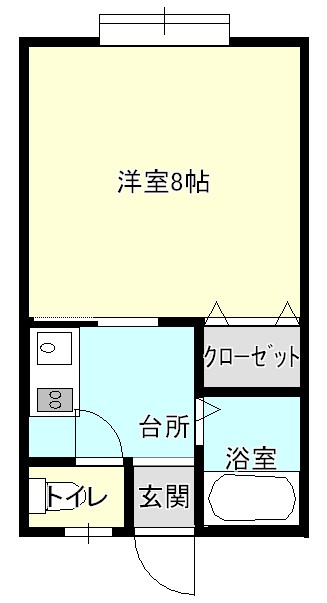 コスモハイツイケダの間取り