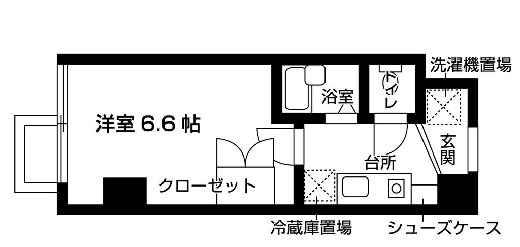 メディック北習志野の間取り