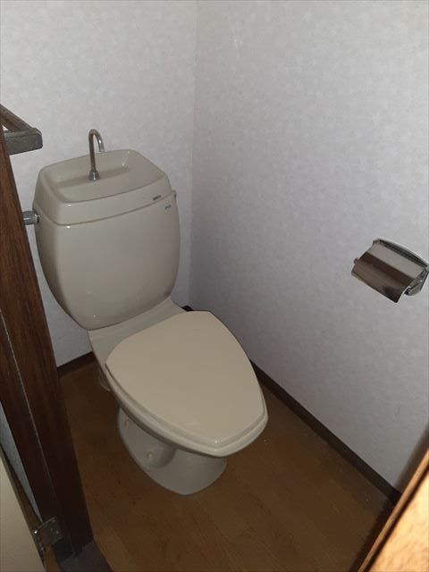【宇都宮市西のアパートのトイレ】