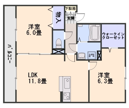 マイレの間取り