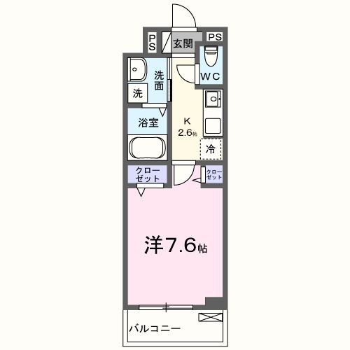 船橋市西船のアパートの間取り