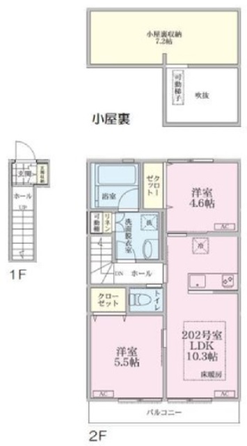 R＆Y鎌倉Aの間取り