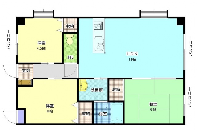 アステール三永の間取り