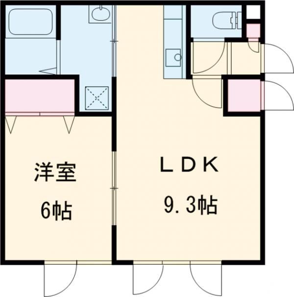 アイリス6・1の間取り