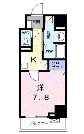 ＧＲＡＮＤＥＰＡＳＳＯ横浜鶴見の間取り